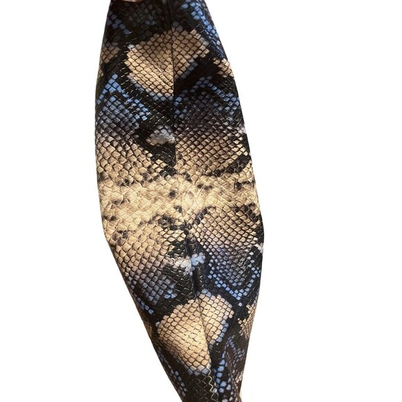 NWT Banana Republic Snake Print Leather Wristlet Clutch - Picture 4 of 8